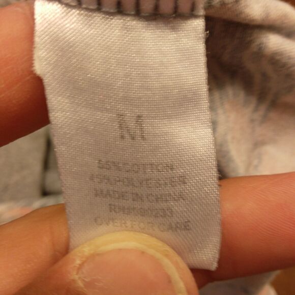 On The Byas tshirt mens M Medium gray floral all over print short sleeve pocket - Picture 7 of 8